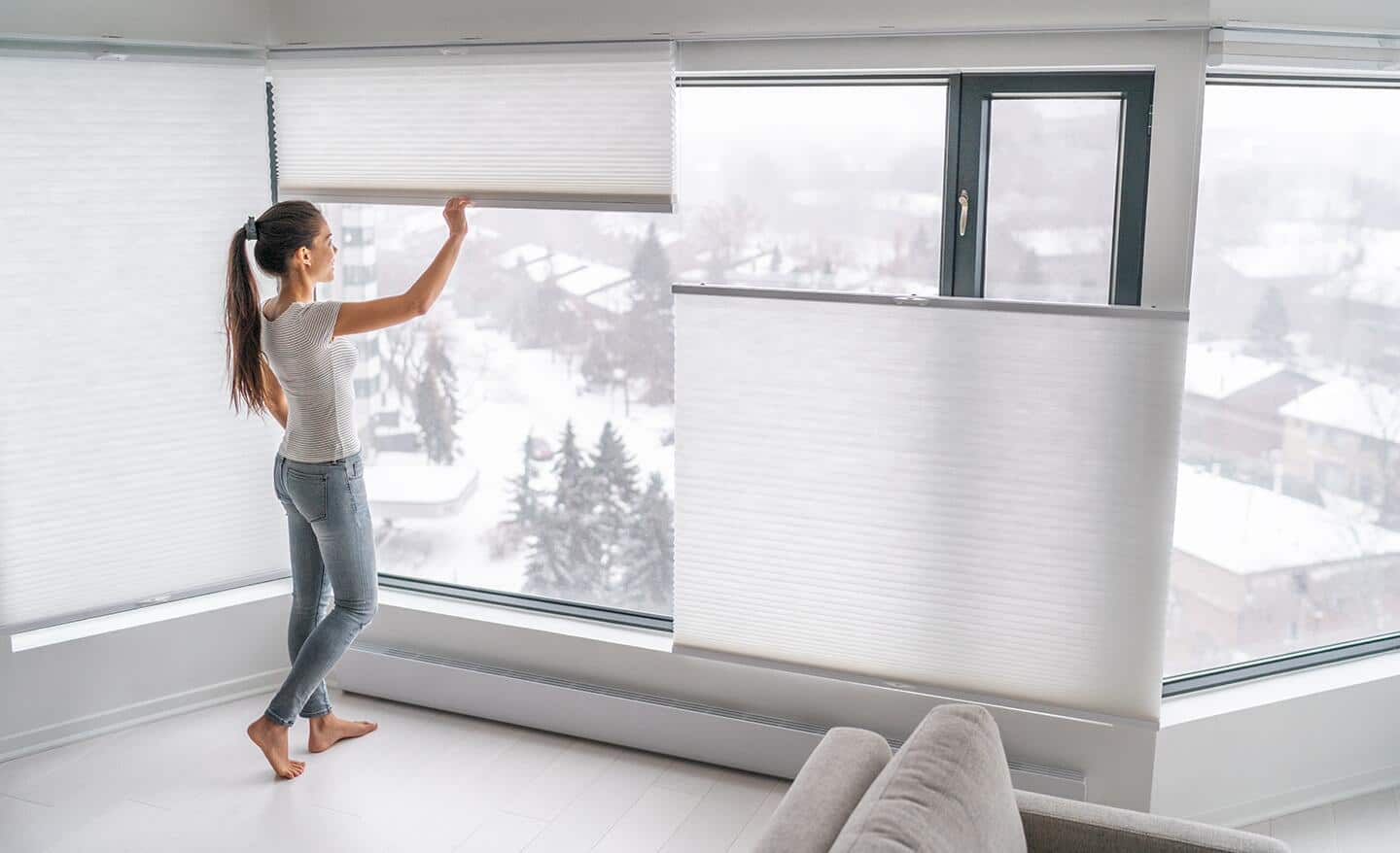 Bottom up blinds discount